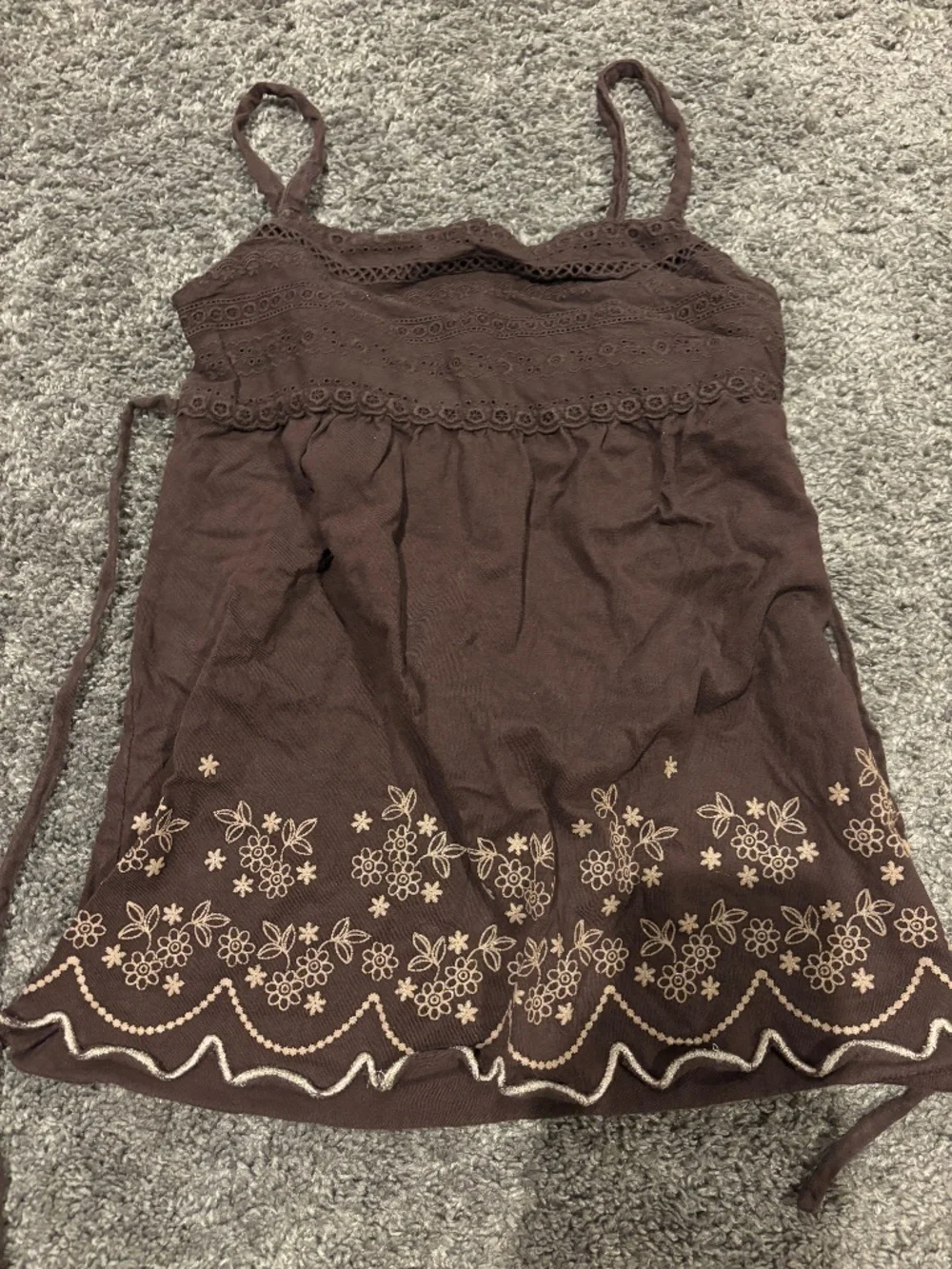Brown justice kids tanks